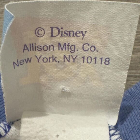 Vintage Disney Toy Story Shirt kids White Blue Buzz Woody RC Made USA 90s *READ* - Picture 8 of 12